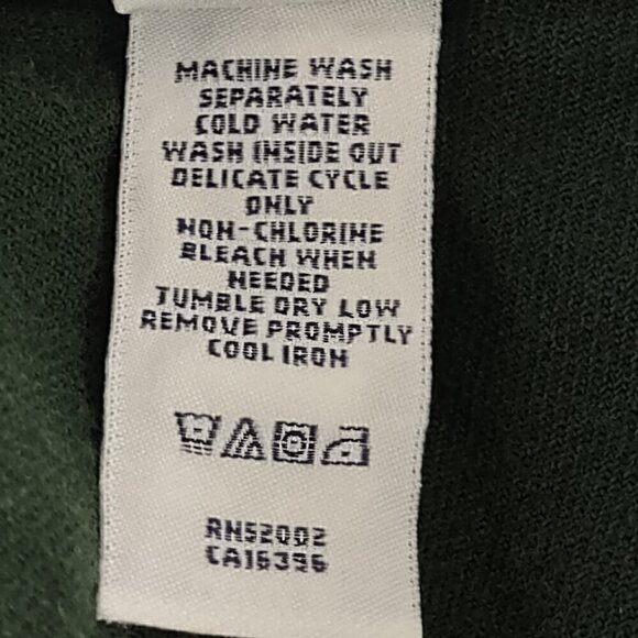 Liz Claiborne Womens Green Classic Fit Five Pocket Lizwear Cotton Jeans Size 16 - Picture 10 of 10